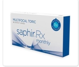 Saphir RX Mensal Multifocal Pack 3
