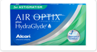 Air Optix plus HydraGlyde for Astigmatism Pack 3